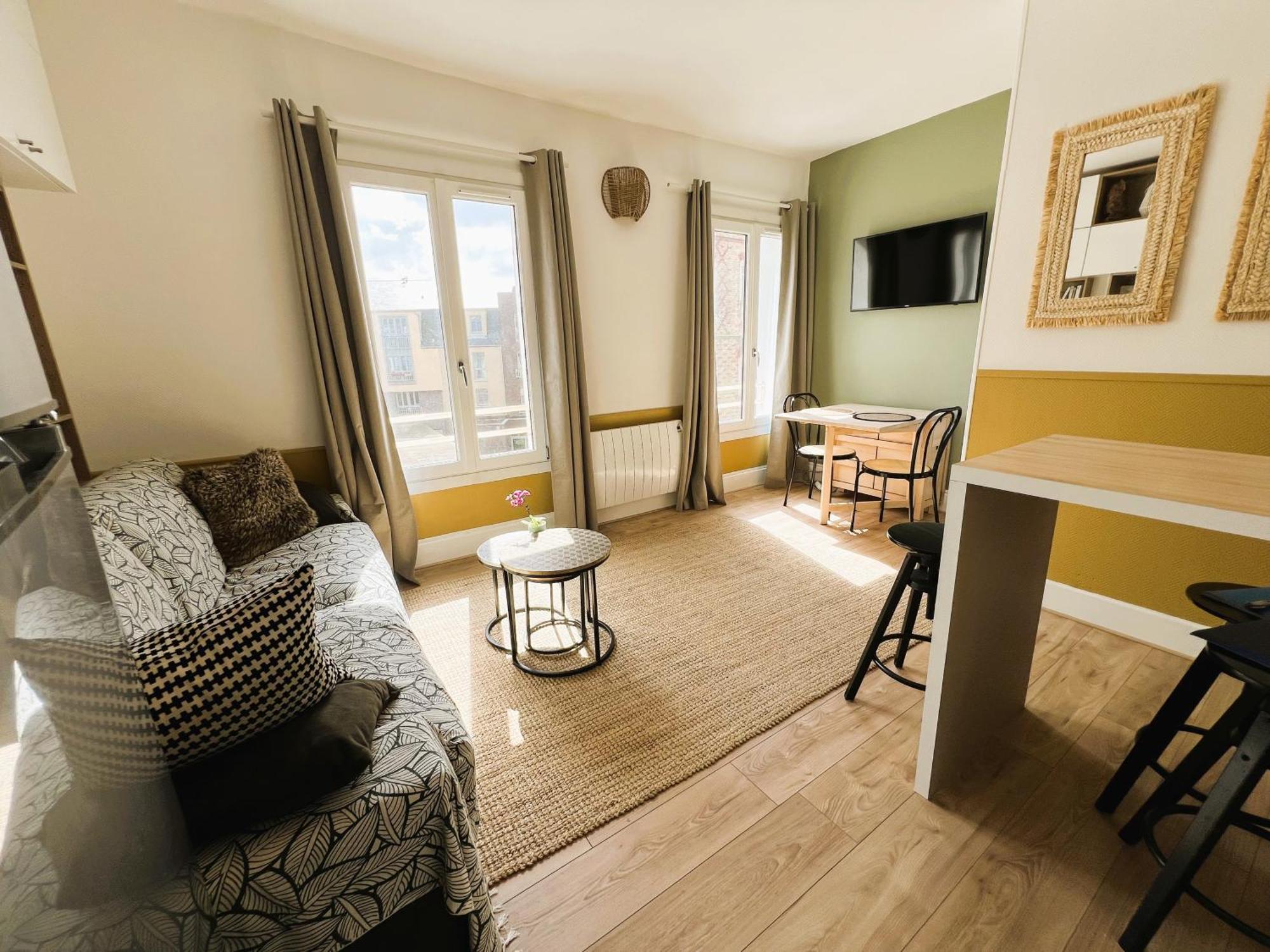 Appartement Nid Douillet 梅尔·莱斯·拜恩斯 外观 照片